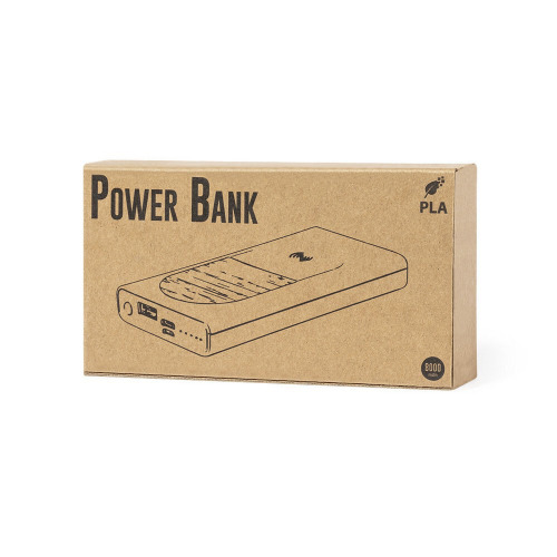 Bezprzewodowy power bank 8000 mAh, ładowarka bezprzewodowa 15W Biały V8324-02 (1)