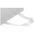 Torba papierowa Smartfold 210 g/m² z uchwytami ze wstążki i matowym laminowaniem – 24 x 10 x 24 cm Biały 1ZM01601 (4) thumbnail