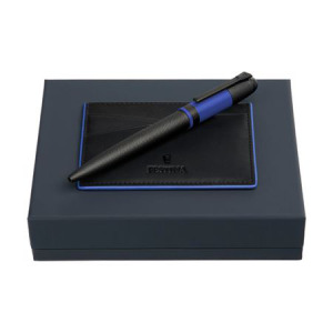 Zestaw upominkowy Festina długopis i etui na karty FLC528U + FSW3984U Niebieski