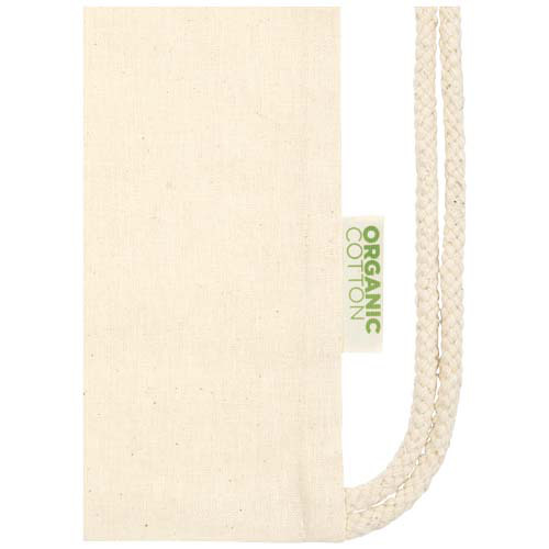 Odisha organiczny sznurowany worek z certyfikatem OCS o gramaturze 100 g/m², 5 l Naturalny 12077806 (4)