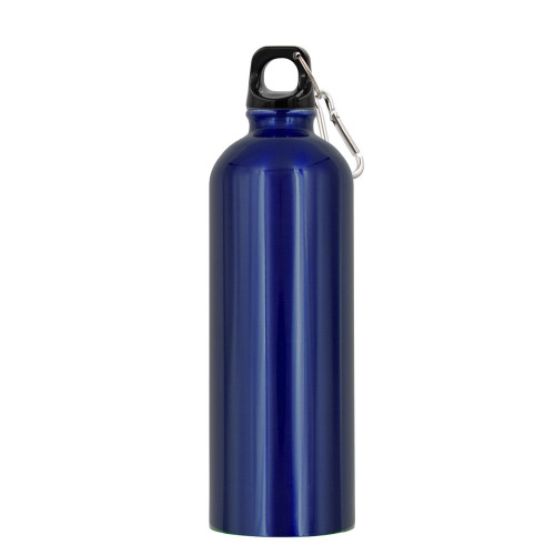 Butelka sportowa 750 ml z karabińczykiem | Laveriano Granatowy VA918-04 (1)