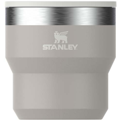 Termoizolowany kubek kempingowy Stanley Stay Hot 295 ml ze stali nierdzewnej, umożliwiający wkładanie kubków jeden w drugi Szary 10097382 (2)
