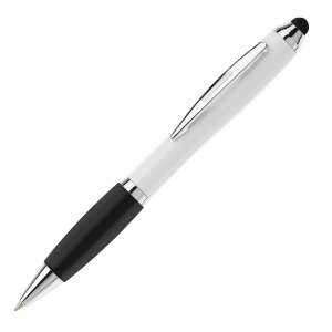 Długopis biały Hawaï stylus Biały / czarny