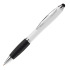 Długopis biały Hawaï stylus Biały / czarny LT80433-N0102  thumbnail