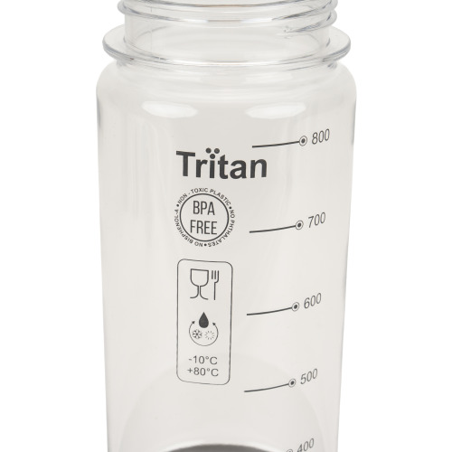Butelka z tritanu 800 ml KIBO Schwarzwolf Przeźroczysty F4900201AJ366 (22)