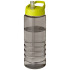 H2O Active® Eco Treble bidon z pokrywką z tutką o pojemności 750 ml  Ciemnografitowy 21048209  thumbnail