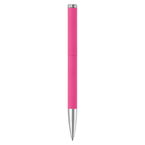 Metalowy długopis Modena miękki dotyk Różowy LT87762-N0076 (2)