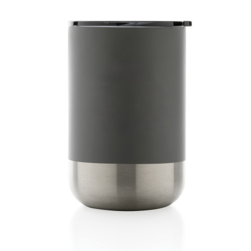 Kubek termiczny 360 ml, stal nierdzewna z recyklingu Szary P433.062 (8)