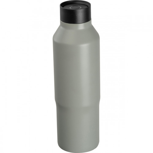 Butelka termiczna ze stali z recyklingu 600 ml CrisMa PENNY Szary 8482907 