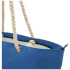 Panama torba termiczna na plażę z uchwytami ze sznurka wykonana z materiałów z recyklingu z certyfikatem GRS Błękit królewski 13007953 (6) thumbnail