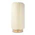 Składana papierowa lampa LED Coollux Aurora Tall na drewnianej podstawie, 32 cm Naturalny LT40726-N0094 (7) thumbnail