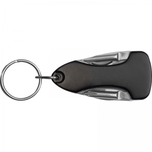 Brelok narzędzie wielofunkcyjne INGEBORG Czarny 8181603 (3)