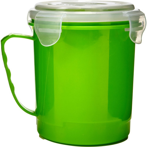 Kubek do mikrofalówki 720 ml Jasnozielony V9899-10 (4)