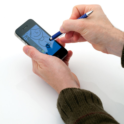 Długopis, touch pen Granatowy V3245-04 (2)