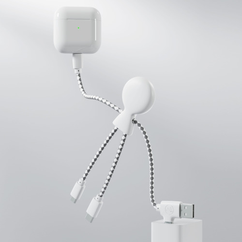 2081 | Xoopar Mr. Bio Charging cable Biały LT41004-N0001 (1)