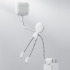 2081 | Xoopar Mr. Bio Charging cable Biały LT41004-N0001 (1) thumbnail