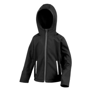 Kurtka Mlodziezowa Softshell z Kapturem