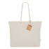 Torba na zakupy z bawełny z recyklingu Beżowy VA751-20 (1) thumbnail