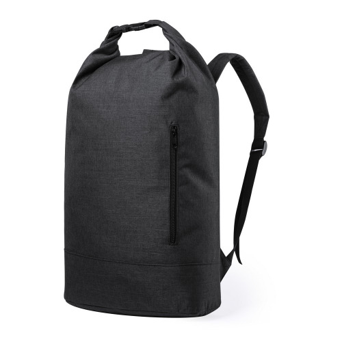 Plecak chroniący przed kieszonkowcami, przegroda na laptopa 15", ochrona RFID czarny V8153-03 