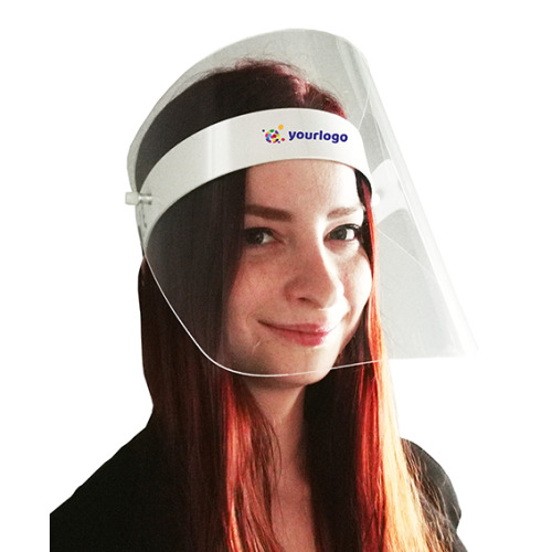 Przyłbica ochronna z poliwęglanu Biały SG909206 (1)