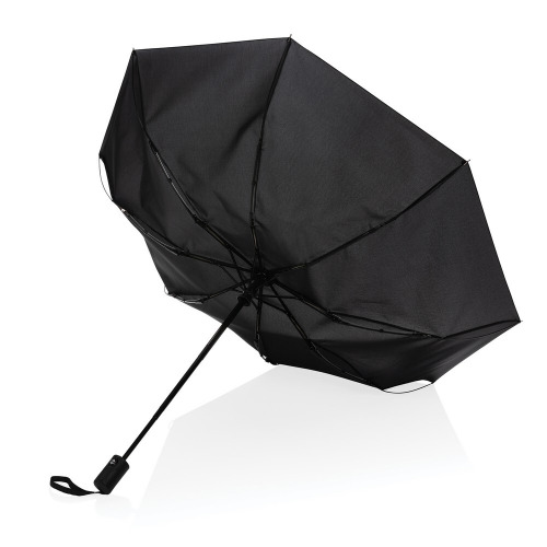 Parasol automatyczny 21" AWARE™ RPET Czarny P850.601 (2)