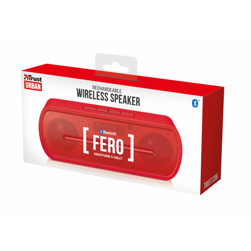 Głośnik Bluetooth Fero TRUST Czerwony EG 033605 (2)