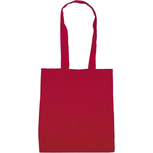 Torba bawełniana na zakupy Czerwony V2150-05 
