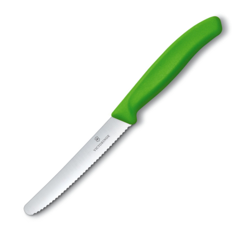 Nóż kuchenny z ząbkowanym ostrzem zielony 67836L11409 (1)