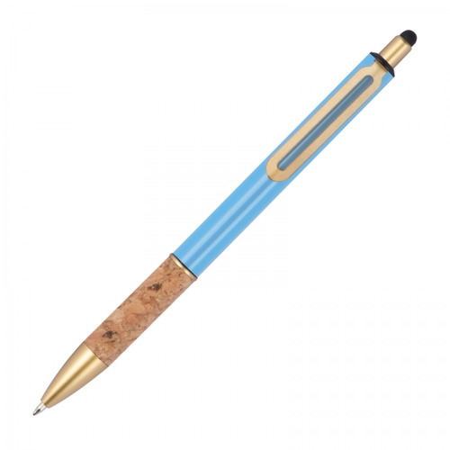 Długopis metalowy touch pen MARIAN Jasnoniebieski 1369024 (3)
