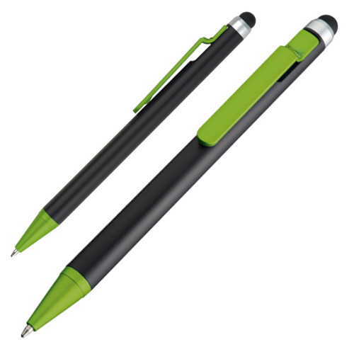 Długopis z touch penem FLORIDA Jasnozielony 332829 