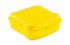 Pudełko śniadaniowe "kanapka" żółty V9525-08  thumbnail