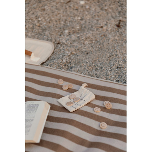 Gra planszowa kółko i krzyżyk VINGA Brązowy VG542-16 (4)