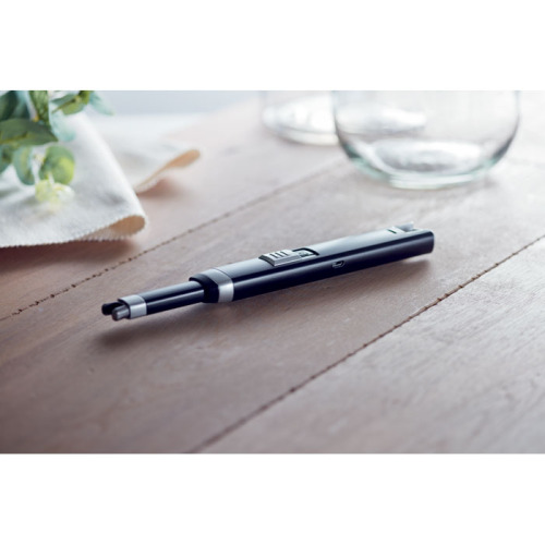 Duża zapalniczka USB Czarny MO9651-03 (4)