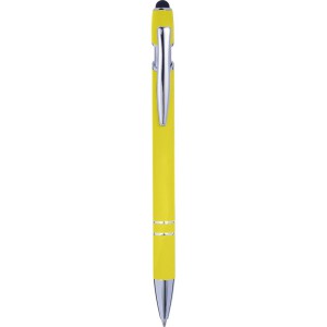 Długopis, touch pen żółty