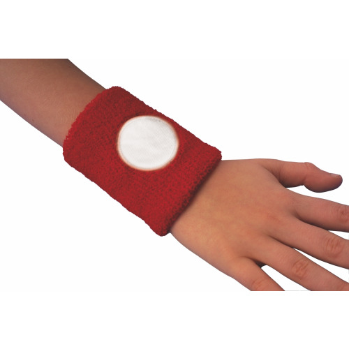 Opaska na rękę, frotka Czerwony V6470-05 (1)