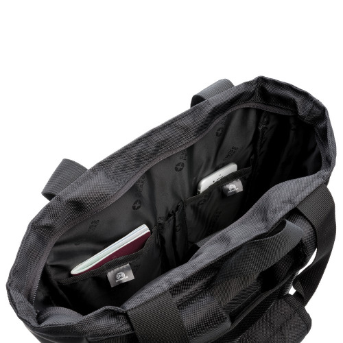 Plecak, torba na laptopa 15" Swiss Peak, ochrona RFID Czarny P762.451 