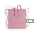 Worek ze sznurkiem i torba na zakupy z bawełny z recyklingu, 2 w 1 | Gondulfo Różowy V6792-21  thumbnail