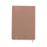 Notatnik A5 z kartonu z recyklingu i papieru z owoców Brązowy V2046-16 (3) thumbnail