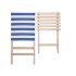 Składane krzesło plażowe biały/niebieski MO6996-36 (2) thumbnail