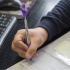 Długopis plastikowy touch pen Smile Hand CrisMa KARINA Fioletowy 1341512 (4) thumbnail