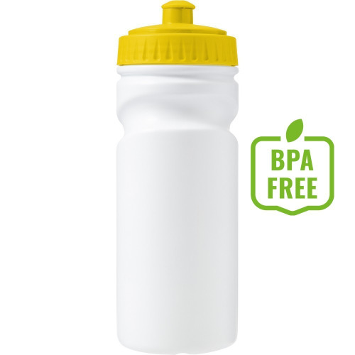 Bidon, butelka sportowa 500 ml żółty V9875-08 (1)