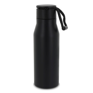 Termiczna butelka z uchwytem 600ml Czarny