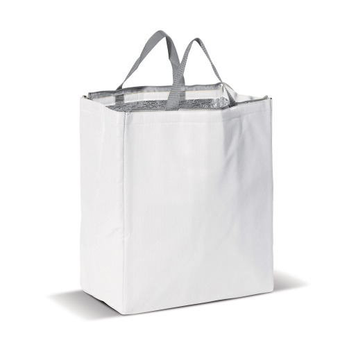 Torba termiczna 32.5 x 19.5 x 39 cm, 100 g/m² Biały LT91408-N0001 