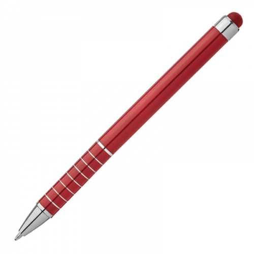 Długopis metalowy touch pen LUEBO czerwony 041805 (4)