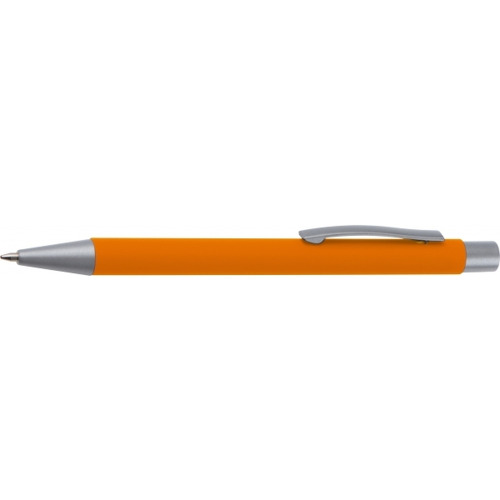 Zestaw piśmienny długopis i ołówek automatyczny soft touch UPPSALA Pomarańczowy 441010 (2)