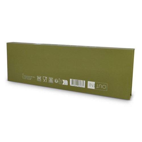 Zestaw noży InSideOut Santoku 2 szt. Ravn Drewniany LT57201-N0093 (3)