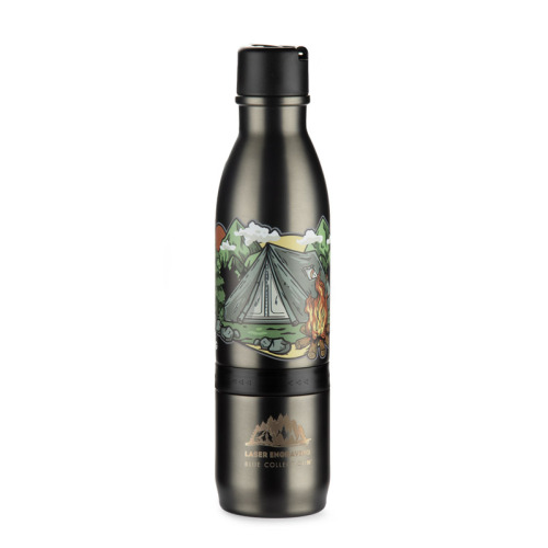 Butelka termiczna DRINNO 500 + 200 ml Grafitowy 16054-15 (16)