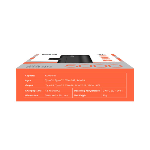 Power bank QD50 5000 mAh Silicon Power Fioletowy EG834312 (6)