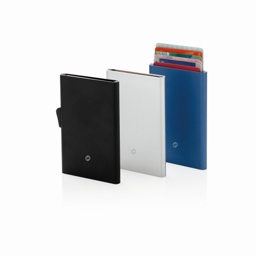 Etui na karty kredytowe C-Secure, ochrona RFID Czarny P820.491 (7)