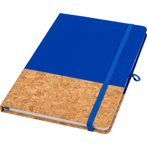 Notes A5 z elementami z korka NANTES Niebieski 139504 